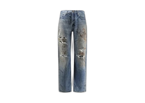 Rick Owens Drkshdw Pantaloni In Denim Kurdt Pant Vintage Wash